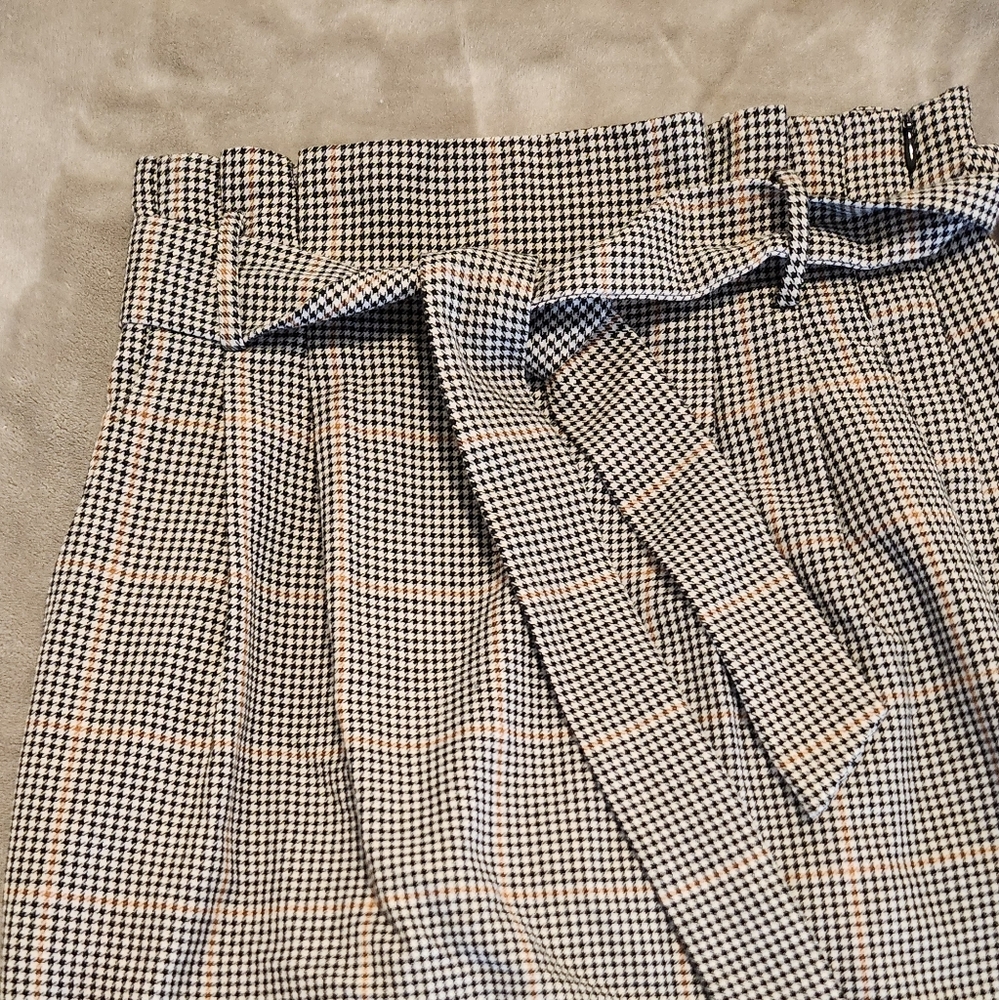 H&M Tie Pencil Skirt